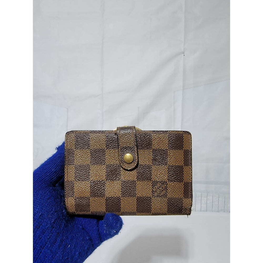 Louis Vuitton Brown Checkered Wallet